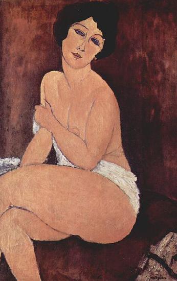 Amedeo Modigliani Sitzender Akt auf einem Sofa oil painting picture